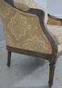 71658: HARDEN French Louis XVI Loveseat & Ottoman