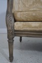 71658: HARDEN French Louis XVI Loveseat & Ottoman