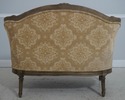 71658: HARDEN French Louis XVI Loveseat & Ottoman