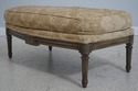 71658: HARDEN French Louis XVI Loveseat & Ottoman