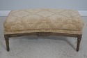 71658: HARDEN French Louis XVI Loveseat & Ottoman