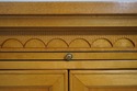 L71217: Pair Neoclassical Satinwood Finish 2 Door 