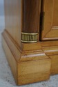 L71217: Pair Neoclassical Satinwood Finish 2 Door 