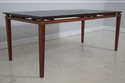 L71702: Modern Design Cherry Slate Top Dining Tabl