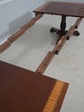 L71665: BAKER Banded Mahogany Neoclassical Dining 