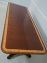 L71665: BAKER Banded Mahogany Neoclassical Dining 