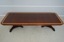 L71665: BAKER Banded Mahogany Neoclassical Dining 