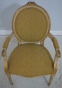 L71711: Pair Of Louis XVI Painted Fauteuil Armchai