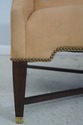 71717: EDWARD FERRELL Suede Upholstered Settee Lov