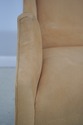 71717: EDWARD FERRELL Suede Upholstered Settee Lov