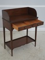 L71683: KITTINGER 2 Drawer Mahogany Serving Table