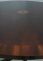 L71705: Round Duncan Phyfe Pedestal Base Dining Ce