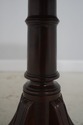 L71705: Round Duncan Phyfe Pedestal Base Dining Ce