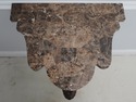 71184: MAITLAND SMITH Marble Top 1 Leg French Styl