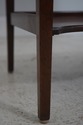 L71683: KITTINGER 2 Drawer Mahogany Serving Table