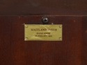 L71334: MAITLAND SMITH Mahogany Bookspline Door Bo