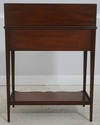 L71683: KITTINGER 2 Drawer Mahogany Serving Table