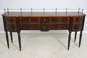 L71035: MAITLAND SMITH Inlaid Mahogany Sheraton Si