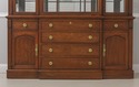 58530EC: STATTON Federal Style Cherry Breakfront C