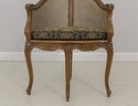 58600EC: French Louis XV Cane Back Occasional Corn