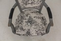 58603EC: Pair French Louis XVI Custom Upholstered 