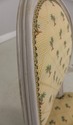 58602EC: Pair French Louis XVI Palm Tree Upholster