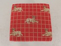 58608EC: Pair Chinese Chippendale Dog Print Uphols