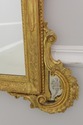 58588EC: Italian Ornately Carved Gilt Wood Framed 