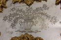 58588EC: Italian Ornately Carved Gilt Wood Framed 