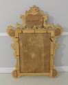 58588EC: Italian Ornately Carved Gilt Wood Framed 