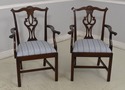 L65521: Set of 8 STICKLEY Mahogany Chippendale Din