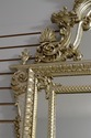 66915: LABARGE Ornate Frame Silver Gilt Mirror