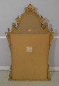 66915: LABARGE Ornate Frame Silver Gilt Mirror