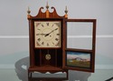 F62934EC: ELI TERRY Style Mantle Clock w. Reverse 