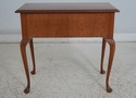 L66757: BAKER George III 3 Drawer Walnut Low Boy