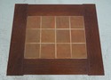 65969: STICKLEY Tile Top Mission Oak Arts & Crafts