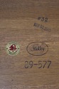 65969: STICKLEY Tile Top Mission Oak Arts & Crafts