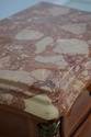 LF66910: Pair French Marble Top 3 Drawer Nightstan