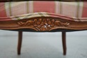 L67039: Pair Vintage French Louis XV Upholstered B