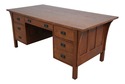 66100: STICKLEY Mission Oak Arts & Crafts Executiv