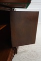 67067: Italian 1 Door 1 Drawer Walnut Finish Commo