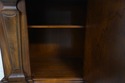 67067: Italian 1 Door 1 Drawer Walnut Finish Commo