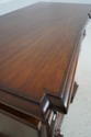67067: Italian 1 Door 1 Drawer Walnut Finish Commo