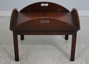 66979: BAKER Chippendale Style Mahogany Butler Cof