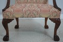 71769: Pair Chippendale Paw Feet Newly Upholstered
