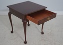 71805: Ball & Claw Feet Custom Mahogany Lamp Table