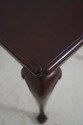 71805: Ball & Claw Feet Custom Mahogany Lamp Table