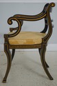 71773: Quality Regency Style Black & Gold Finish C