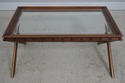 L71743: EJ VICTOR Regency Style Glass Top Coffee T