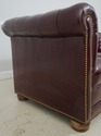 L71757: HANCOCK & MOORE Burgundy Leather Chesterfi